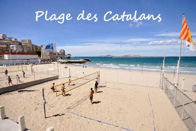 Suite Jacuzzi Privatif Plage Des Catalans Marseille Appartement
